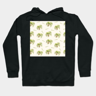 Asparagus Fern Pattern | Houseplants | Botanicals | Watercolor Hoodie